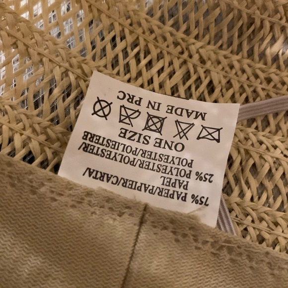 Sun hat purchased in Sicily new . - Picture 4 of 4